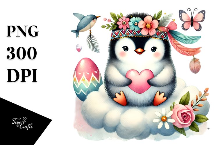 Penguin Clipart Image 3