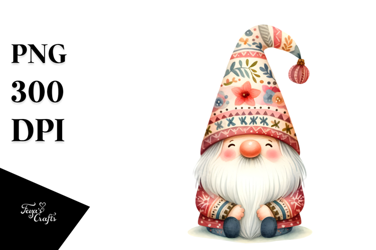 Funny Boho Gnome, Transparent PNG