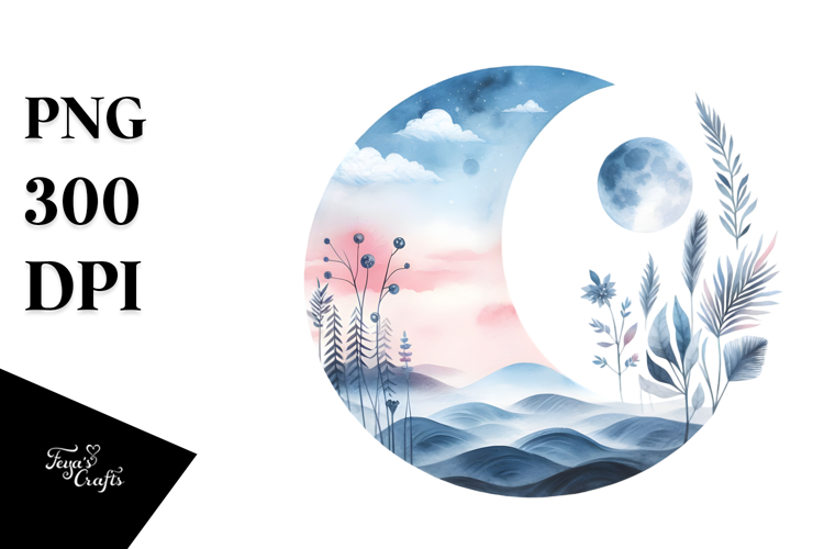 Moon Clipart Image 24