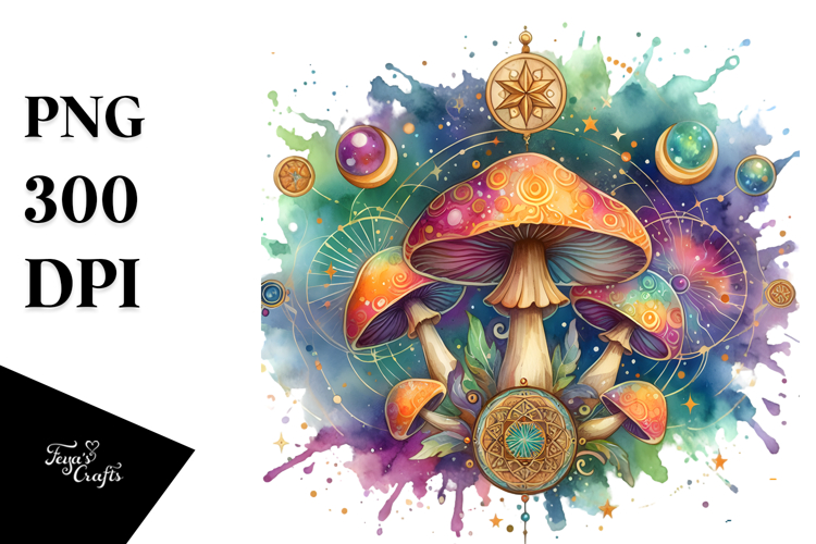 Mushroom Clipart Image 6