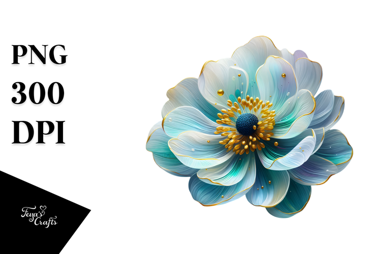 Anemone Watercolor PNG