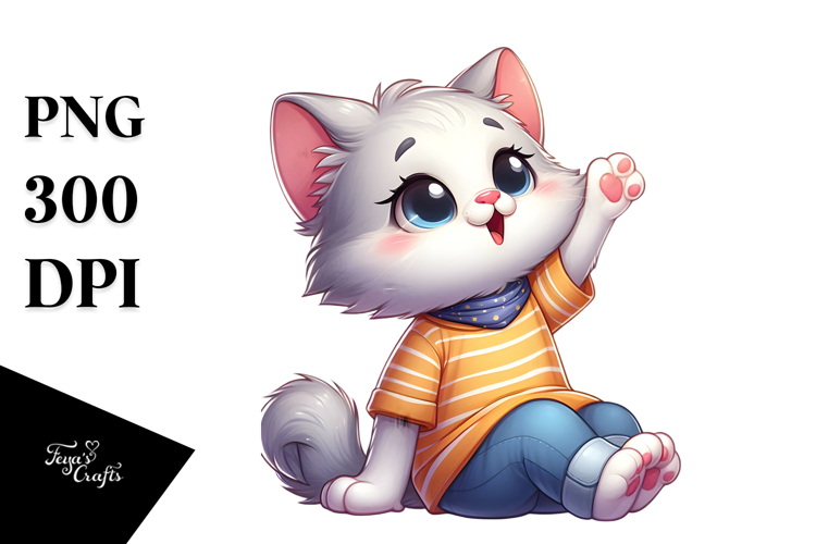 Kitten Clipart Image 5