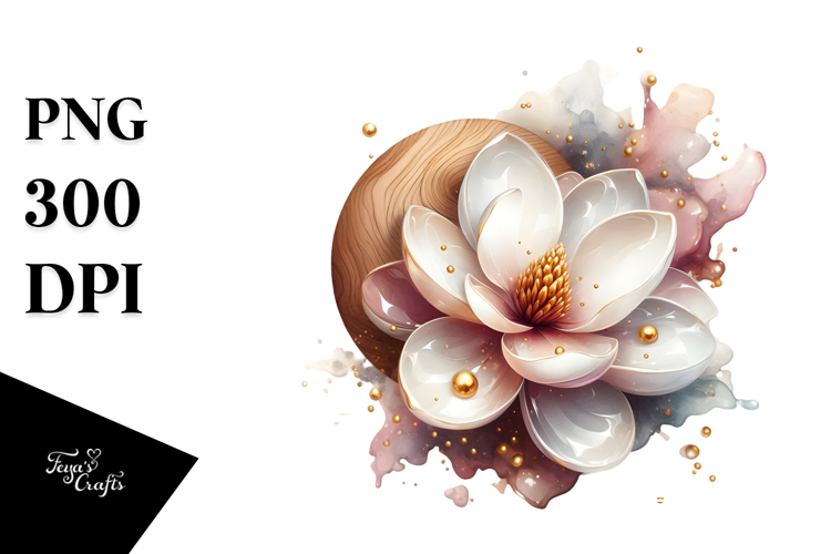 Magnolia Clipart Image 5
