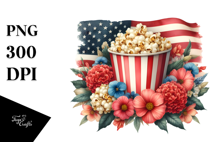 Popcorn Clipart Image 2