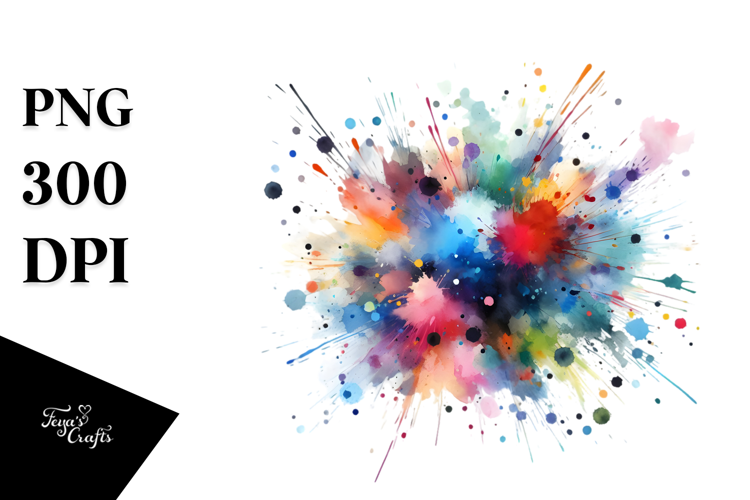 Colorful Brushstroke, Transparent PNG