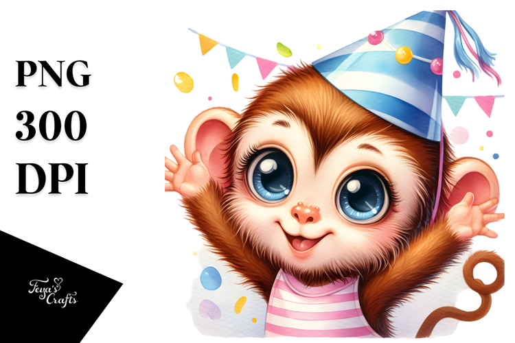 Monkey Illustration Image 10