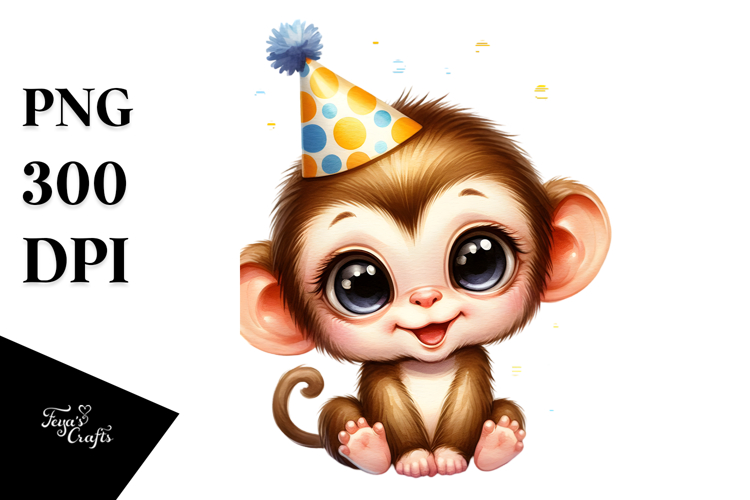 Monkey Illustration Image 9