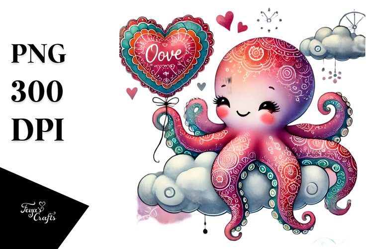 Octopus Clipart Image 23