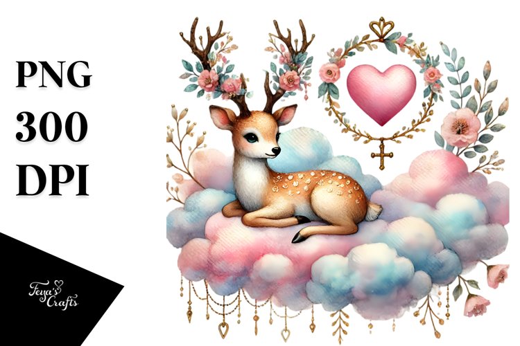 Deer Clipart Image 11