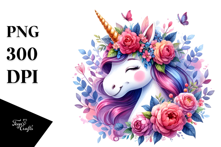 Unicorn Clipart Image 11