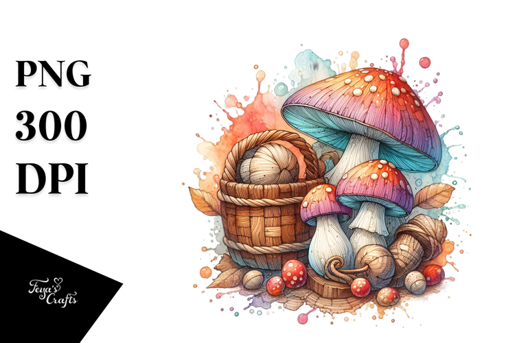 Mushroom Clipart Image 16