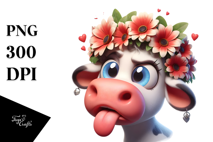 Cartoon Cow Image 22