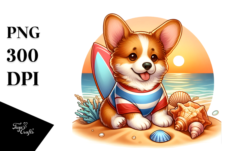 Corgi Clipart Image 13