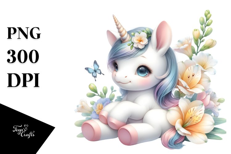 Unicorn Clipart Image 13