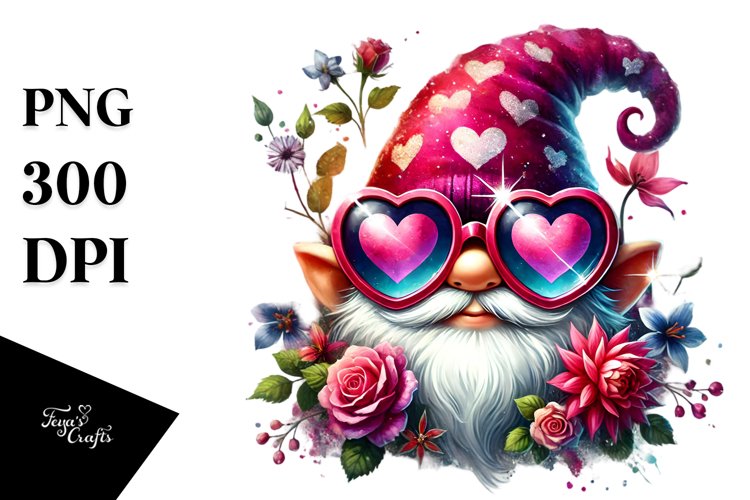 Valentine Gnome Png Image 9
