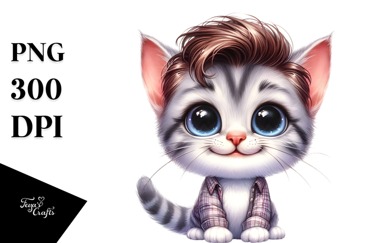Kitten Clipart Image 7