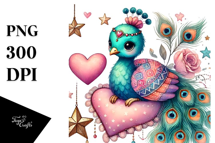 Peacock Clipart Image 19