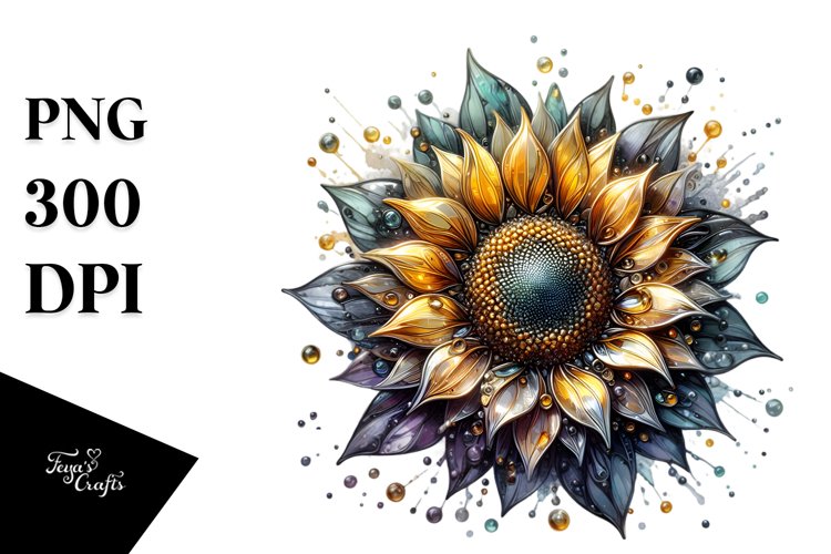 Sunflower Clipart Image 5