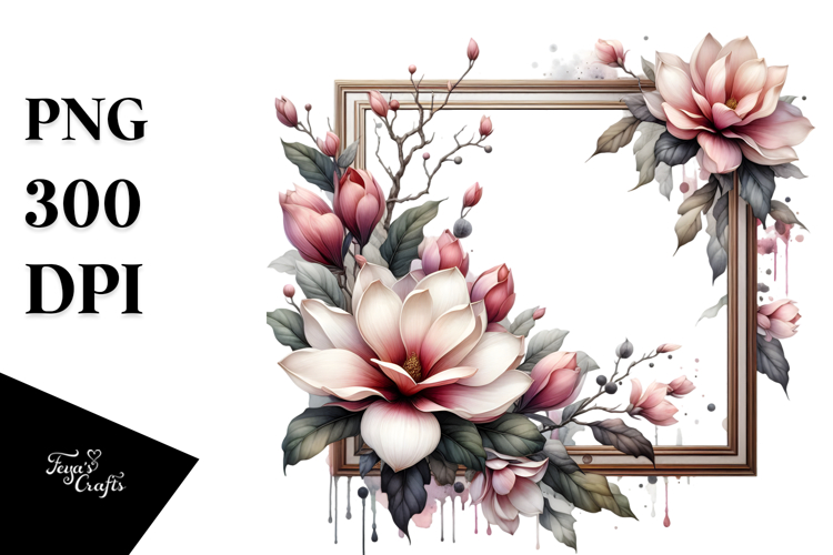 Magnolia Clipart Image 18