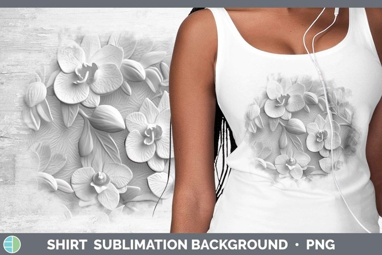 Orchid Clipart Image 11