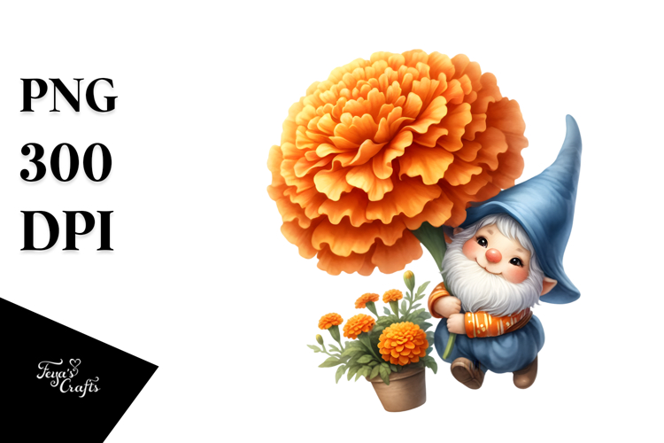 Marigold Clipart Image 13