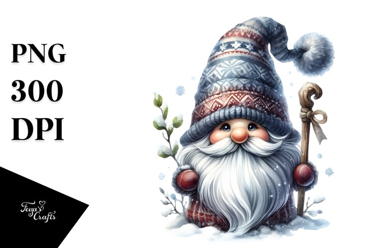 Winter Gnome, Transparent PNG