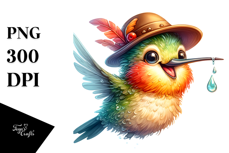 Hummingbird Clipart Image 3