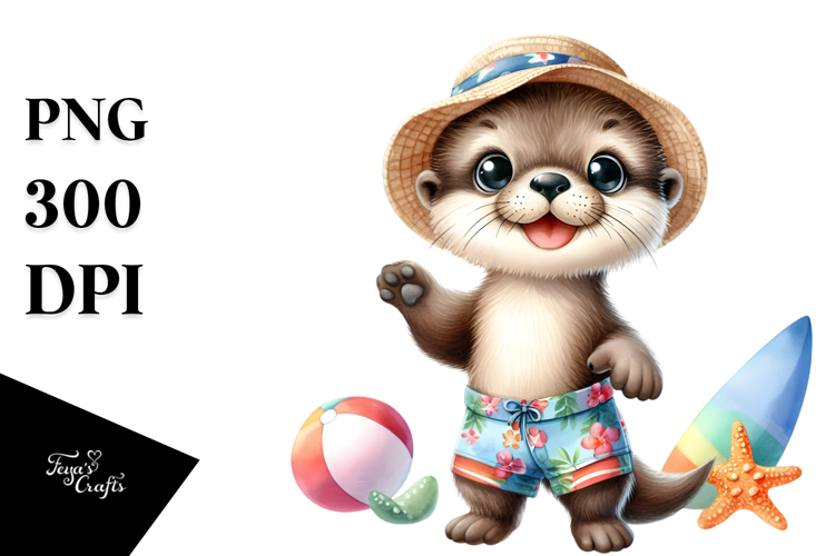 Otter Clipart Image 5