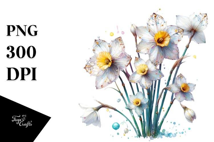 Narcissus Sublimation PNG