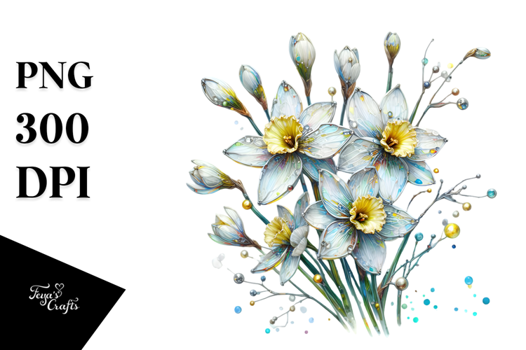 Narcissus Sublimation PNG