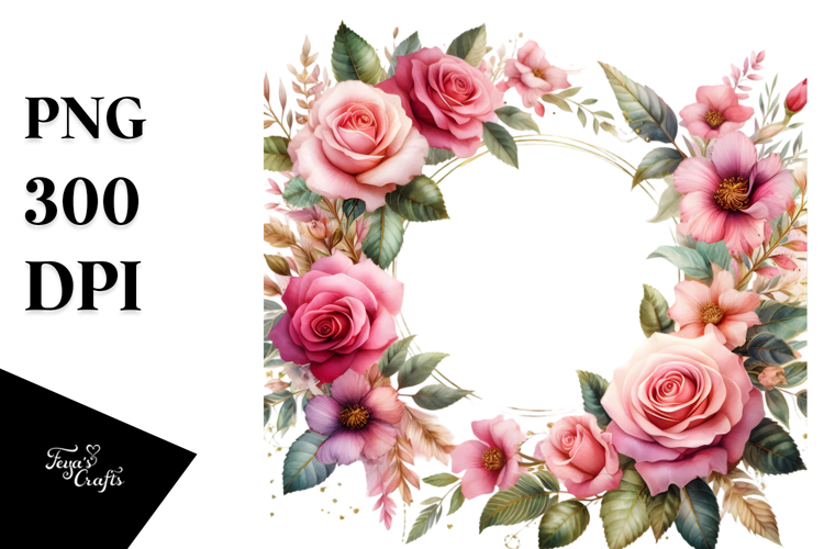 Rose Frame Png Image 5