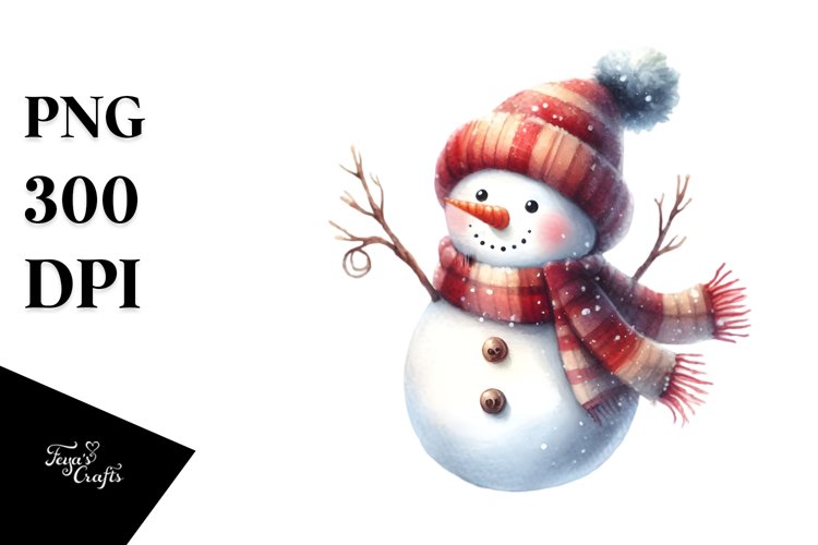 Snowman Clipart Image 22