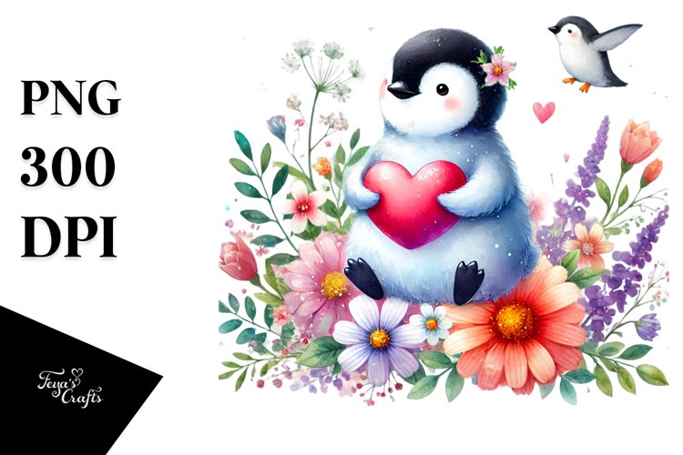 Penguin Clipart Image 24