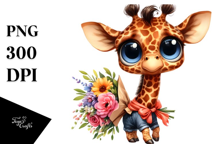 Giraffe Clipart Image 18