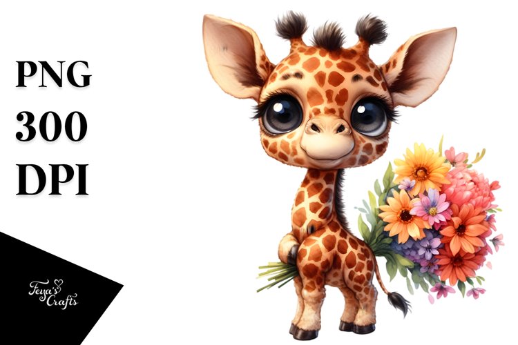 Giraffe Clipart Image 17