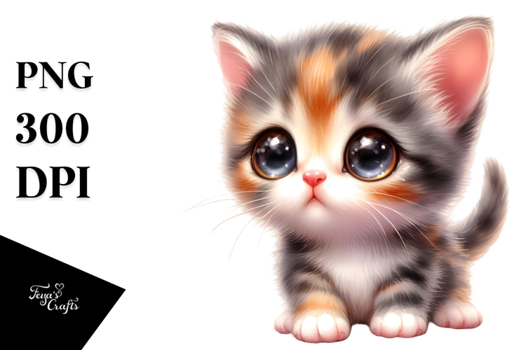 Kitten Clipart Image 4