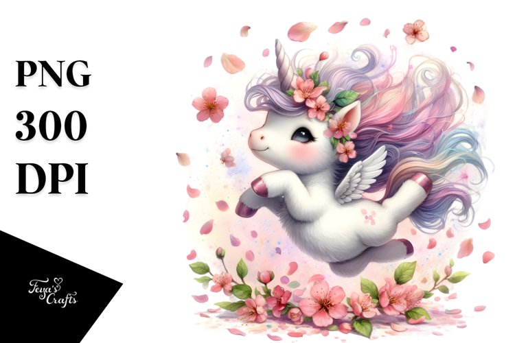 Unicorn Clipart Image 13
