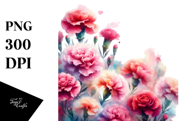 Vibrant Carnation PNG example image 1