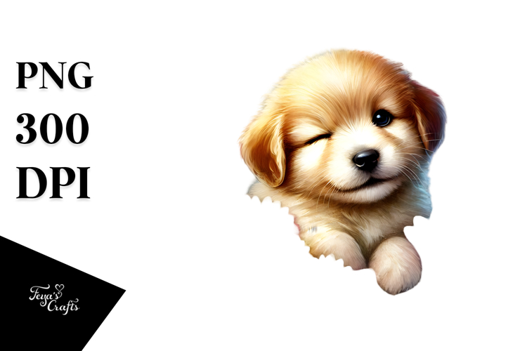 Puppy Clipart Image 6