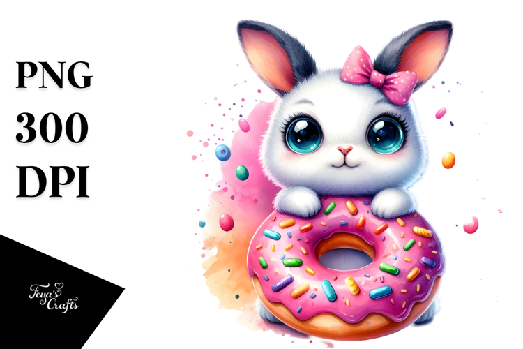 Donut Clipart Image 6