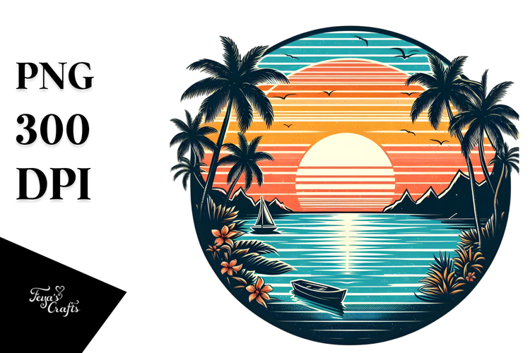 Sunset Clipart Image 23