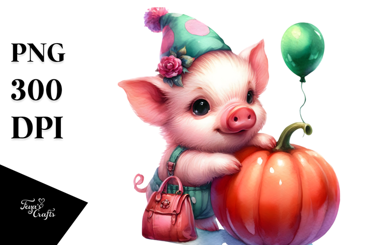 Pig Clipart Image 24