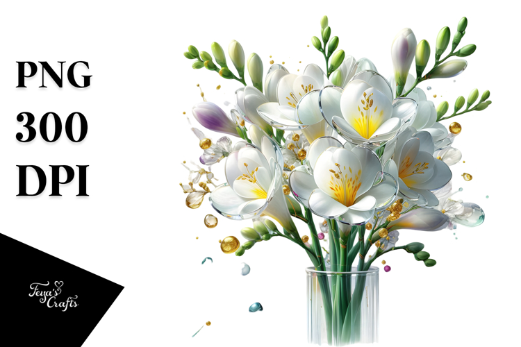 Flower Sticker Png Image 14