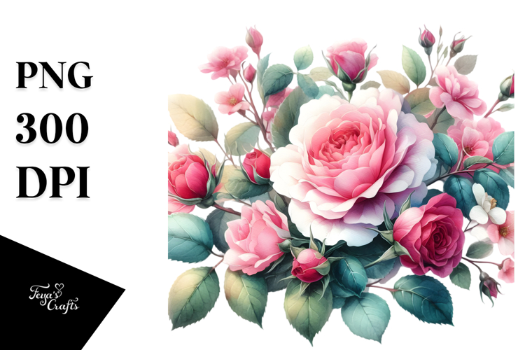 Pink Roses Png Image 18