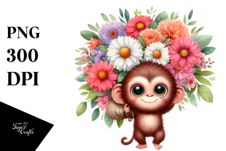 Monkey Clipart Image 7