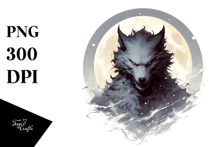 Werewolf Clipart Image 12