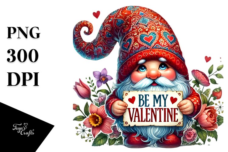 Valentine Gnome Png Image 14