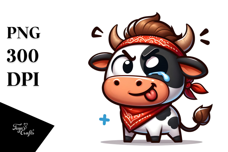 Cartoon Cow Image 8
