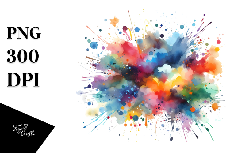 Splatter PNG Image 11