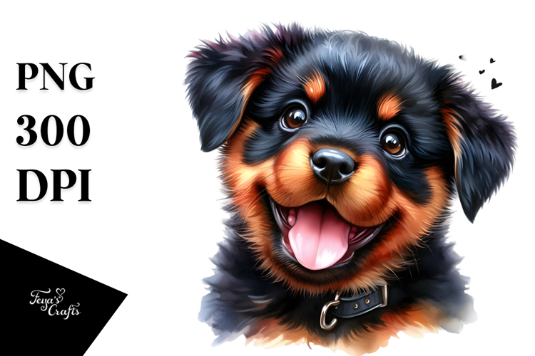 Rottweiler Clipart Image 10
